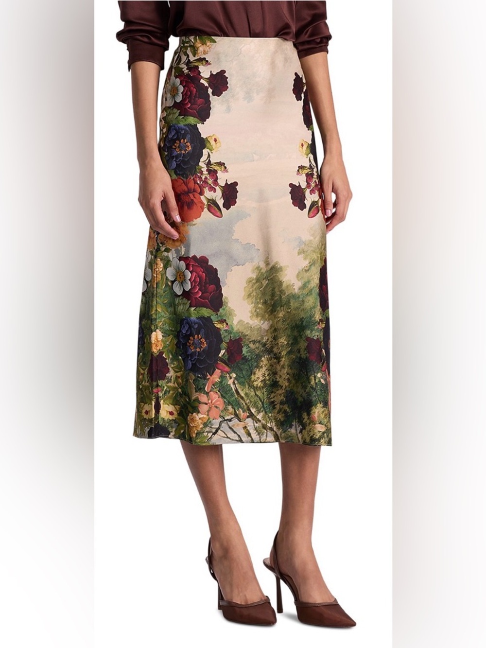 Alice + Olivia Maeve Slip Skirt - Picture 2 of 7